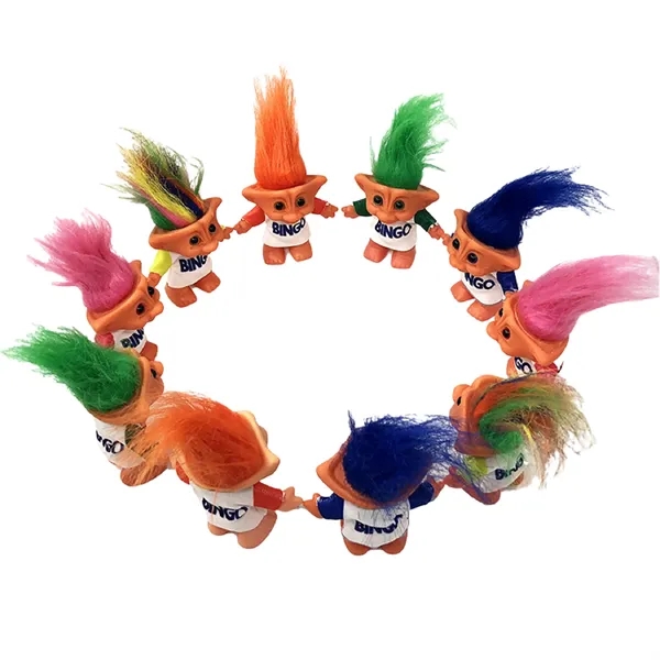 Vintage Troll Doll Collectible Party Favor With T Shirt - Vintage Troll Doll Collectible Party Favor With T Shirt - Image 4 of 10