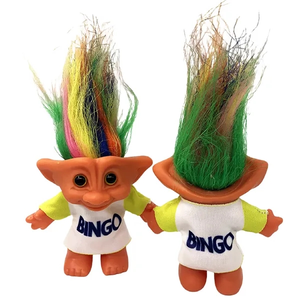 Vintage Troll Doll Collectible Party Favor With T Shirt - Vintage Troll Doll Collectible Party Favor With T Shirt - Image 5 of 10