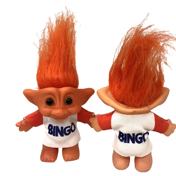 Vintage Troll Doll Collectible Party Favor With T Shirt - Vintage Troll Doll Collectible Party Favor With T Shirt - Image 8 of 10