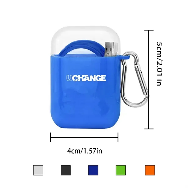 3 In 1 Charging Cable Kit With Keyring Case - 3 In 1 Charging Cable Kit With Keyring Case - Image 1 of 5