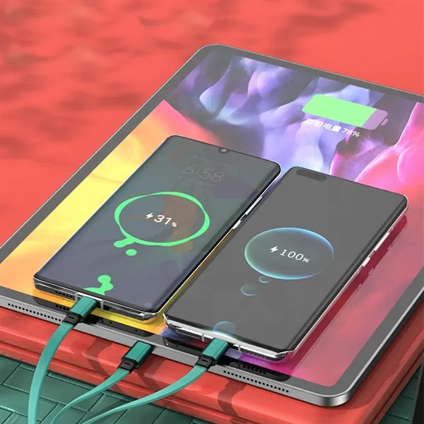 3 In 1 Charging Cable Kit With Keyring Case - 3 In 1 Charging Cable Kit With Keyring Case - Image 4 of 5