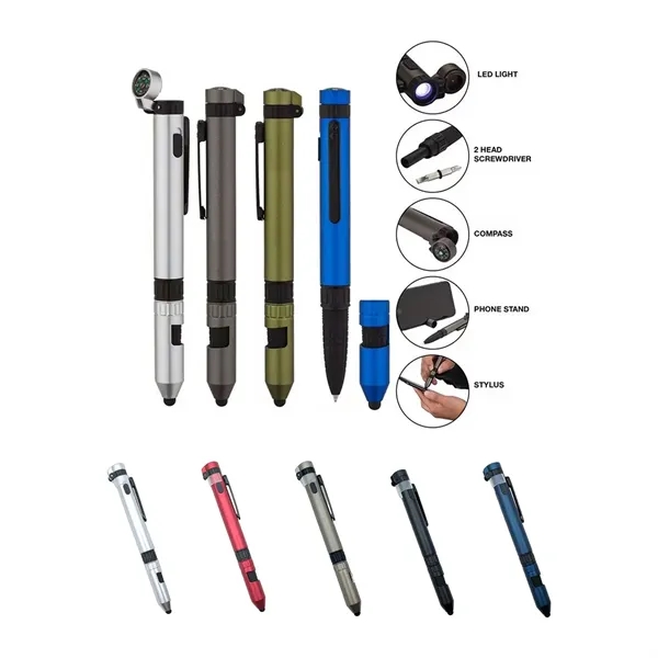 Versatile Multi-Tool Writing Instrument - Versatile Multi-Tool Writing Instrument - Image 0 of 4