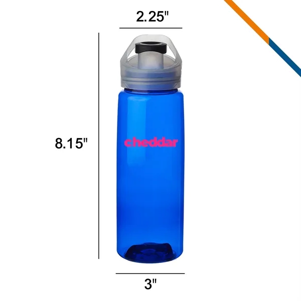 Ollie Plastic Sports Water Bottle - 26 OZ. - Ollie Plastic Sports Water Bottle - 26 OZ. - Image 2 of 6