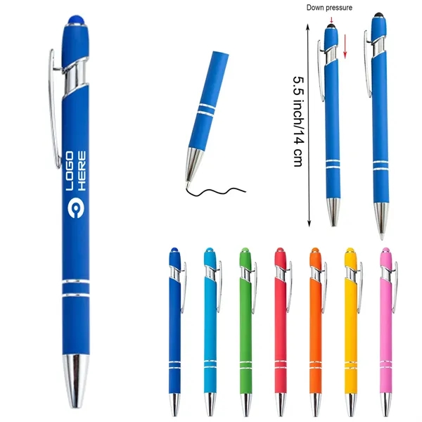 Ballpoint Pen with Stylus Tip - Ballpoint Pen with Stylus Tip - Image 0 of 6