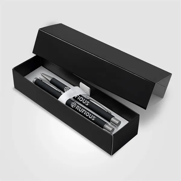 Bowie Softy & Rollerball - Metal Pen in Gift Box - Bowie Softy & Rollerball - Metal Pen in Gift Box - Image 1 of 2