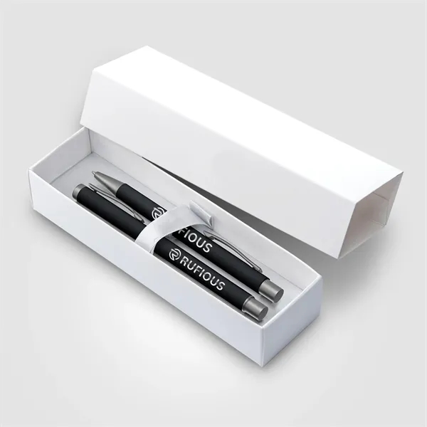 Bowie Softy & Rollerball - Metal Pen in Gift Box - Bowie Softy & Rollerball - Metal Pen in Gift Box - Image 2 of 2