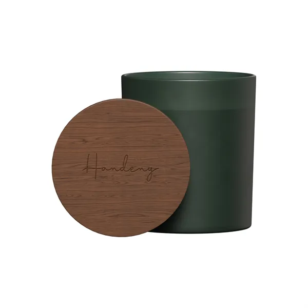 SUMMIT    GLASS CANDLE WITH ACACIA WOOD LID - SUMMIT    GLASS CANDLE WITH ACACIA WOOD LID - Image 17 of 28
