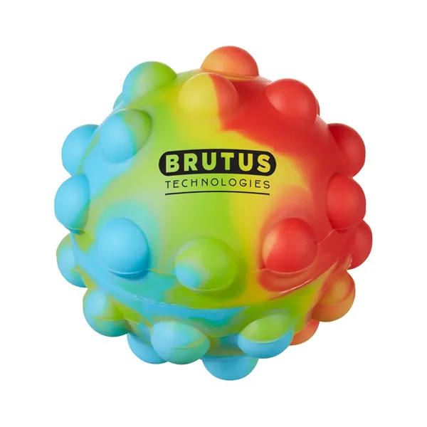 Push Pop Bubble Ball Fidget Sensory Toy - Push Pop Bubble Ball Fidget Sensory Toy - Image 3 of 13