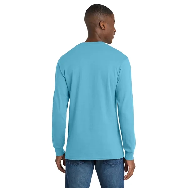 Port & Co Long Sleeve Core Cotton Tee. - Port & Co Long Sleeve Core Cotton Tee. - Image 42 of 119