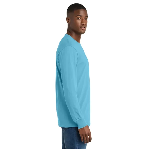 Port & Co Long Sleeve Core Cotton Tee. - Port & Co Long Sleeve Core Cotton Tee. - Image 44 of 119