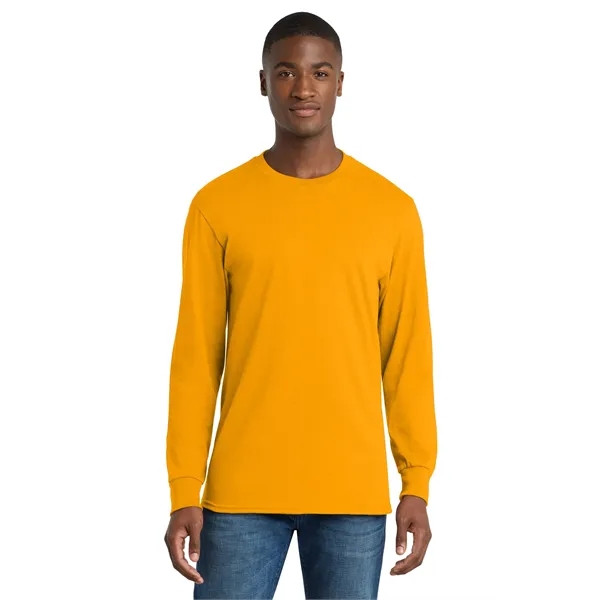 Port & Co Long Sleeve Core Cotton Tee. - Port & Co Long Sleeve Core Cotton Tee. - Image 50 of 119