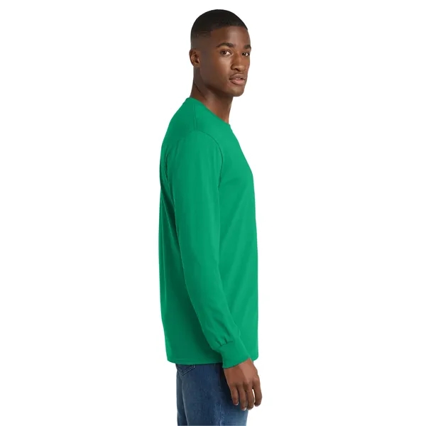 Port & Co Long Sleeve Core Cotton Tee. - Port & Co Long Sleeve Core Cotton Tee. - Image 57 of 119