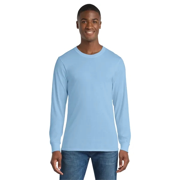 Port & Co Long Sleeve Core Cotton Tee. - Port & Co Long Sleeve Core Cotton Tee. - Image 60 of 119