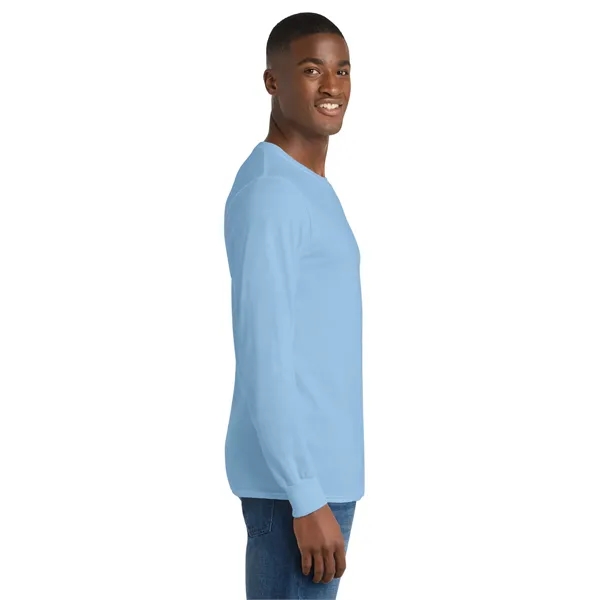 Port & Co Long Sleeve Core Cotton Tee. - Port & Co Long Sleeve Core Cotton Tee. - Image 64 of 119