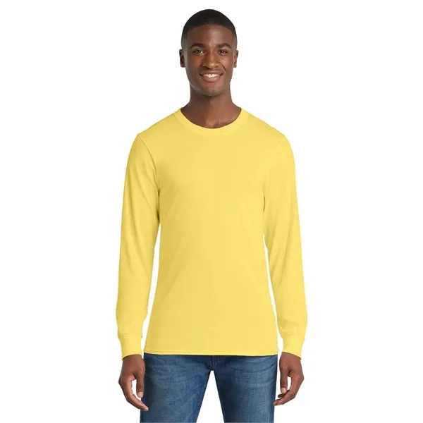Port & Co Long Sleeve Core Cotton Tee. - Port & Co Long Sleeve Core Cotton Tee. - Image 93 of 119