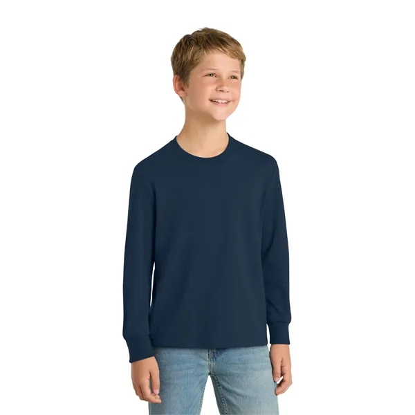 Port & Co Youth Long Sleeve Core Cotton Tee. - Port & Co Youth Long Sleeve Core Cotton Tee. - Image 31 of 90