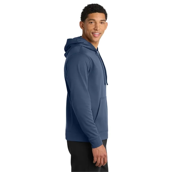 Port & Co Performance Fleece Pullover Hooded Sweatshirt. - Port & Co Performance Fleece Pullover Hooded Sweatshirt. - Image 8 of 30