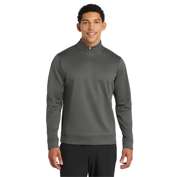 Port & Co Performance Fleece 1/4-Zip Pullover Sweatshirt. - Port & Co Performance Fleece 1/4-Zip Pullover Sweatshirt. - Image 0 of 29