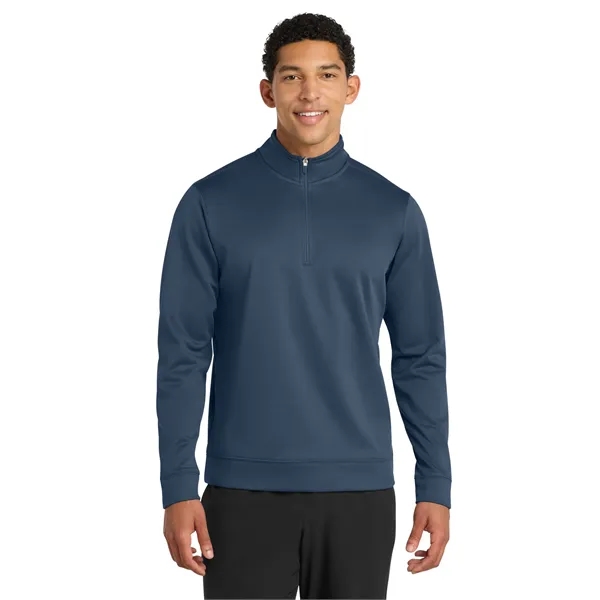 Port & Co Performance Fleece 1/4-Zip Pullover Sweatshirt. - Port & Co Performance Fleece 1/4-Zip Pullover Sweatshirt. - Image 5 of 29