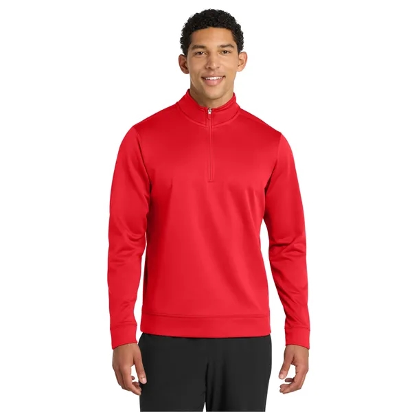 Port & Co Performance Fleece 1/4-Zip Pullover Sweatshirt. - Port & Co Performance Fleece 1/4-Zip Pullover Sweatshirt. - Image 15 of 29