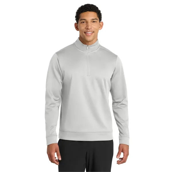 Port & Co Performance Fleece 1/4-Zip Pullover Sweatshirt. - Port & Co Performance Fleece 1/4-Zip Pullover Sweatshirt. - Image 25 of 29