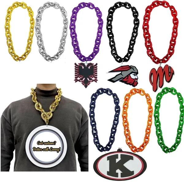 Sports Fan EVA Pendant Necklace - Sports Fan EVA Pendant Necklace - Image 0 of 1