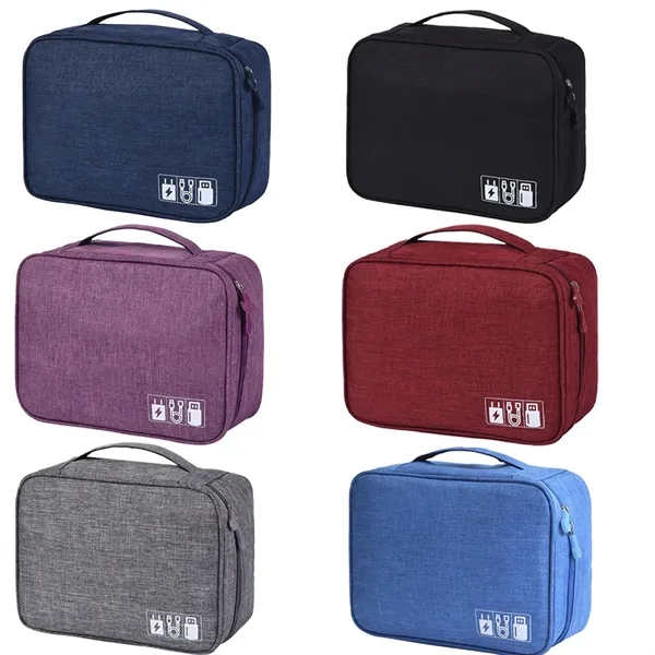 Data Cable Storage Bag Travel Power Bank Storage Box - Data Cable Storage Bag Travel Power Bank Storage Box - Image 5 of 5