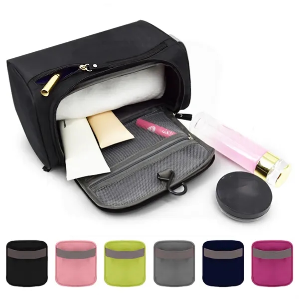 Zipper Waterproof Makeup Bag Cosmetic Beauty Case - Zipper Waterproof Makeup Bag Cosmetic Beauty Case - Image 2 of 4