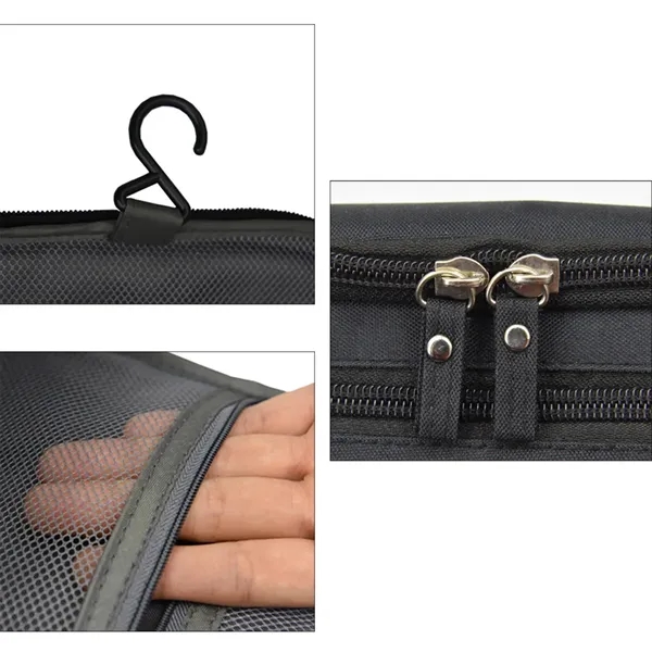 Zipper Waterproof Makeup Bag Cosmetic Beauty Case - Zipper Waterproof Makeup Bag Cosmetic Beauty Case - Image 3 of 4