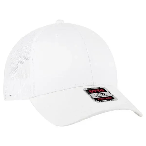 Cotton Blend Twill 6 Panel Low Profile Mesh Back Trucker Hat - Cotton Blend Twill 6 Panel Low Profile Mesh Back Trucker Hat - Image 222 of 222