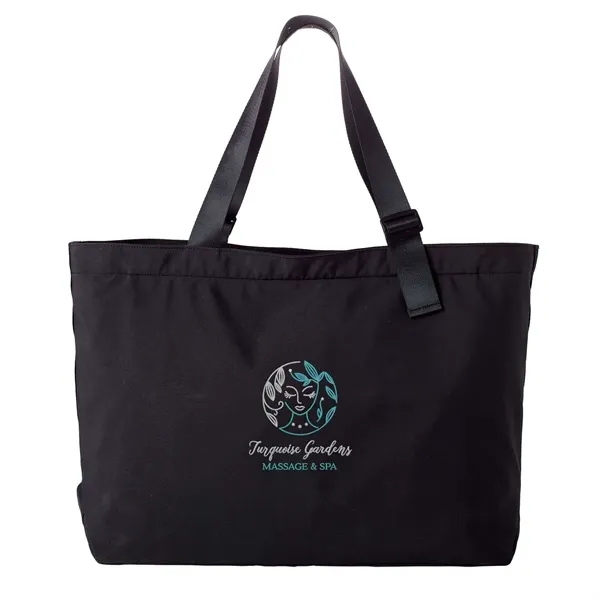 On-the-Go Tote with Embroidery - On-the-Go Tote with Embroidery - Image 0 of 3
