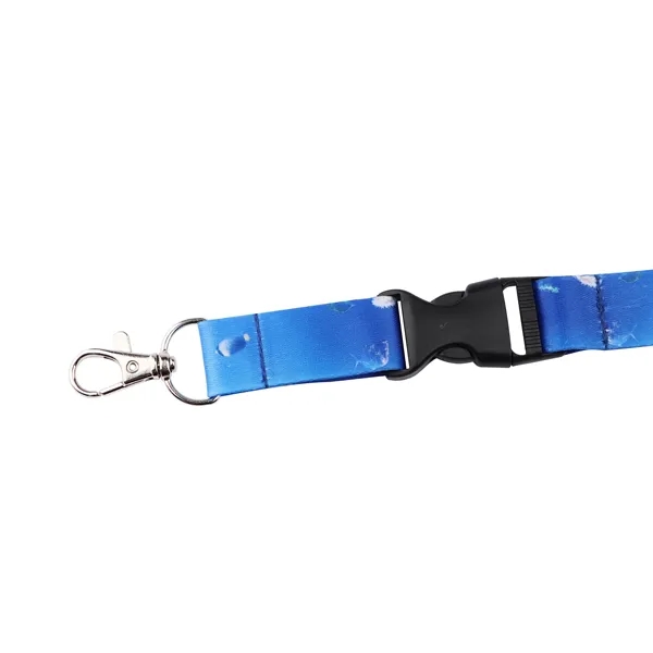 3/4" Full Color Sublimated Detachable Lanyards Badge Holder - 3/4" Full Color Sublimated Detachable Lanyards Badge Holder - Image 6 of 6