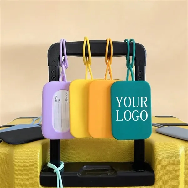 Durable Synthetic Rubber Suitcase Tags - Durable Synthetic Rubber Suitcase Tags - Image 0 of 6