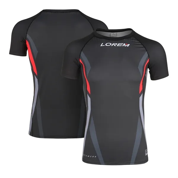 Men's Compression Gym Workout Shirt (Full Color) - Men's Compression Gym Workout Shirt (Full Color) - Image 0 of 6