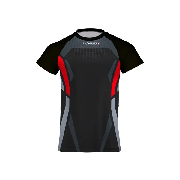 Men's Compression Gym Workout Shirt (Full Color) - Men's Compression Gym Workout Shirt (Full Color) - Image 6 of 6
