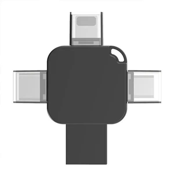 Portable Large Capacity Metal Cross 4 In 1 USB Flash Drive - Portable Large Capacity Metal Cross 4 In 1 USB Flash Drive - Image 4 of 5