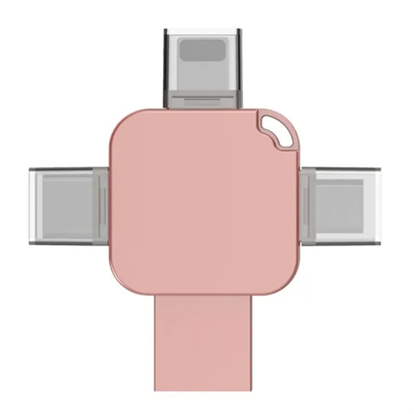 Portable Large Capacity Metal Cross 4 In 1 USB Flash Drive - Portable Large Capacity Metal Cross 4 In 1 USB Flash Drive - Image 5 of 5