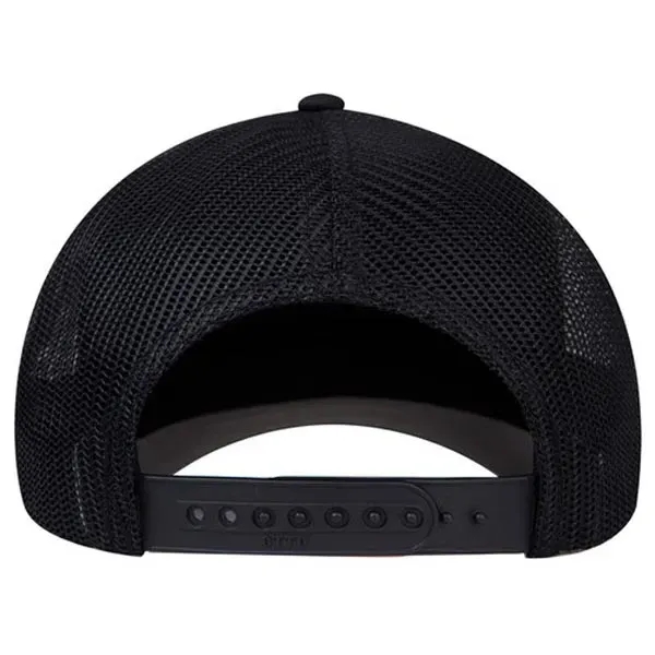 Seamless 6 Panel Mid Profile Mesh Back Trucker Hat - Seamless 6 Panel Mid Profile Mesh Back Trucker Hat - Image 45 of 47
