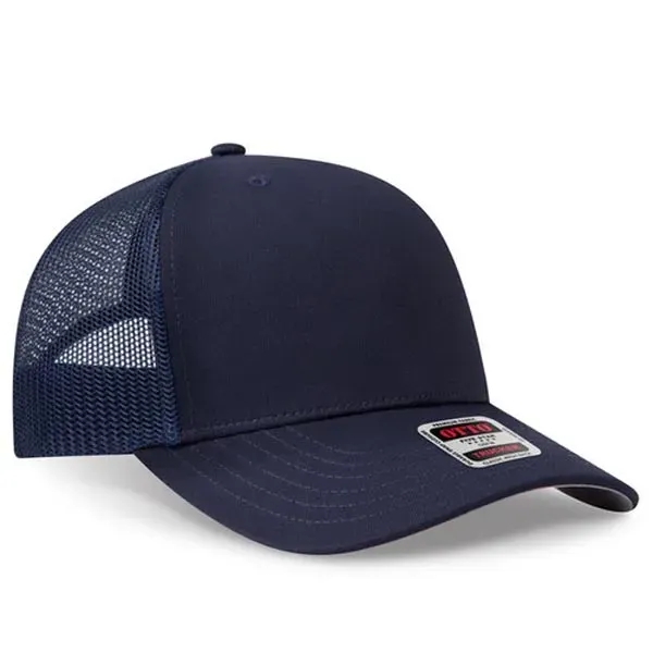 Seamless 6 Panel Mid Profile Mesh Back Trucker Hat - Seamless 6 Panel Mid Profile Mesh Back Trucker Hat - Image 43 of 47