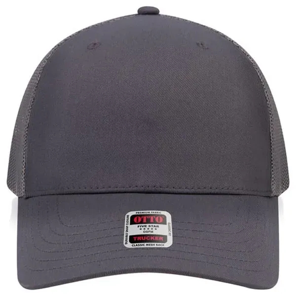 Seamless 6 Panel Mid Profile Mesh Back Trucker Hat - Seamless 6 Panel Mid Profile Mesh Back Trucker Hat - Image 38 of 47