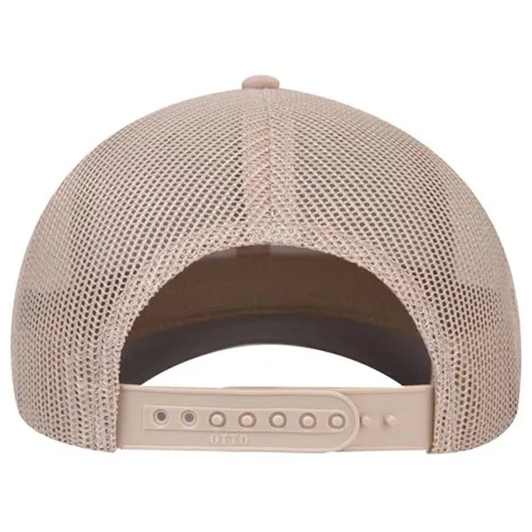 Seamless 6 Panel Mid Profile Mesh Back Trucker Hat - Seamless 6 Panel Mid Profile Mesh Back Trucker Hat - Image 33 of 47