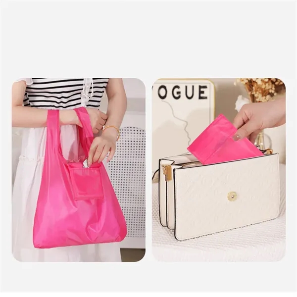 Colorful Reusable Foldable Grocery Bags - Colorful Reusable Foldable Grocery Bags - Image 2 of 5