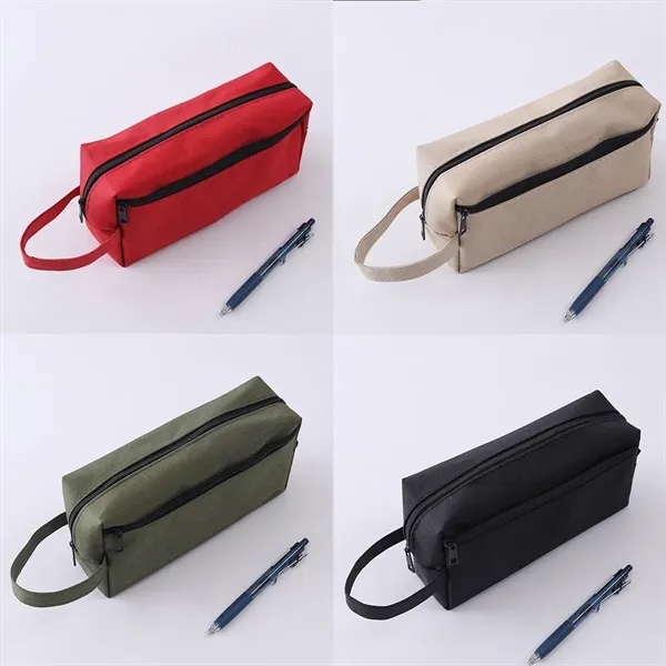 Large Capacity Pencil Case Simple Stationery Bag - Large Capacity Pencil Case Simple Stationery Bag - Image 2 of 2