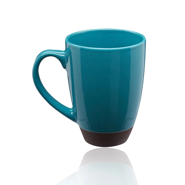 Imprinted Mayan Speckle Clay Latte Mugs (16 Oz.)