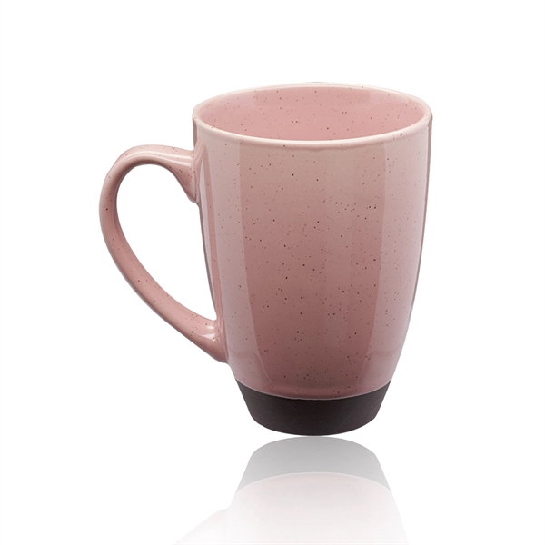 Imprinted Mayan Speckle Clay Latte Mugs (16 Oz.)