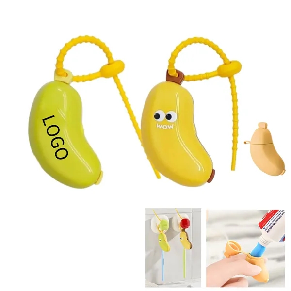 Portable Foldable Cute Banana Toothbrush Cover - Portable Foldable Cute Banana Toothbrush Cover - Image 0 of 1