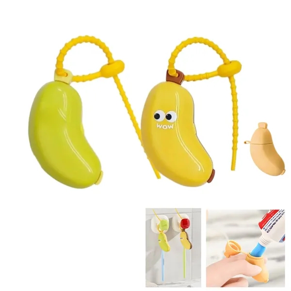 Portable Foldable Cute Banana Toothbrush Cover - Portable Foldable Cute Banana Toothbrush Cover - Image 1 of 1