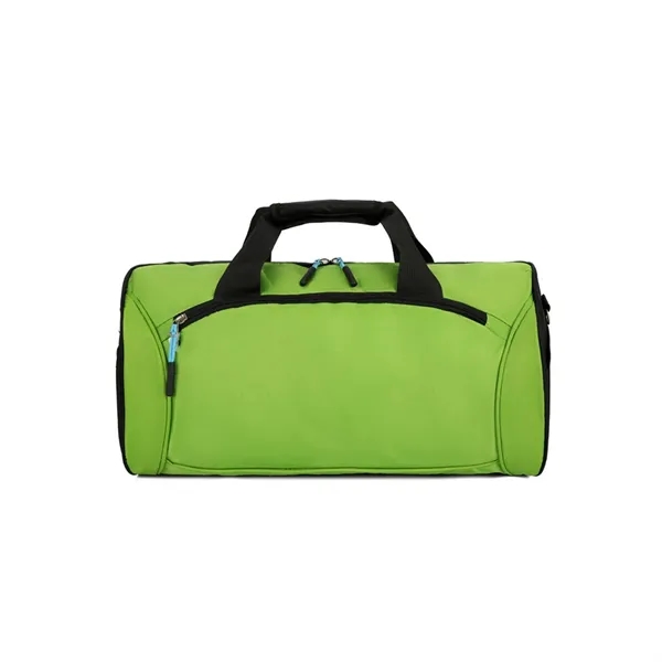 Full Color Sports Fitness Tote Bag With Shoe Compartment - Full Color Sports Fitness Tote Bag With Shoe Compartment - Image 3 of 7