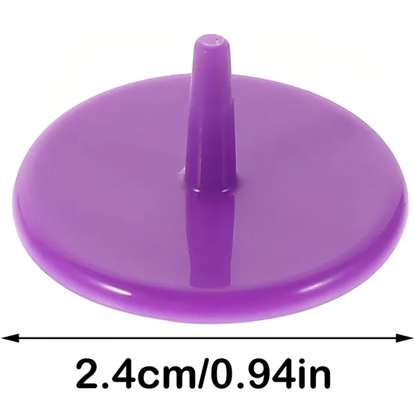 Plastic Round Adhere Golf Ball Position Marker - Plastic Round Adhere Golf Ball Position Marker - Image 1 of 10