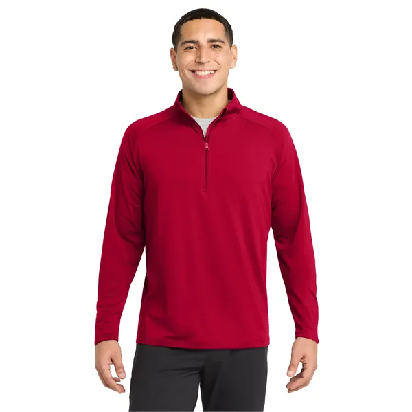 Sport-Tek Sport-Wick Stretch 1/4-Zip Pullover. - Sport-Tek Sport-Wick Stretch 1/4-Zip Pullover. - Image 53 of 59